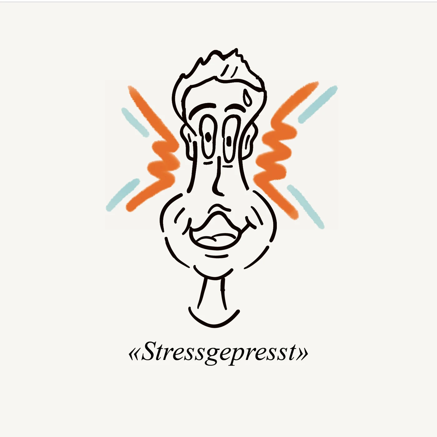Illustration «Stressgepresst»