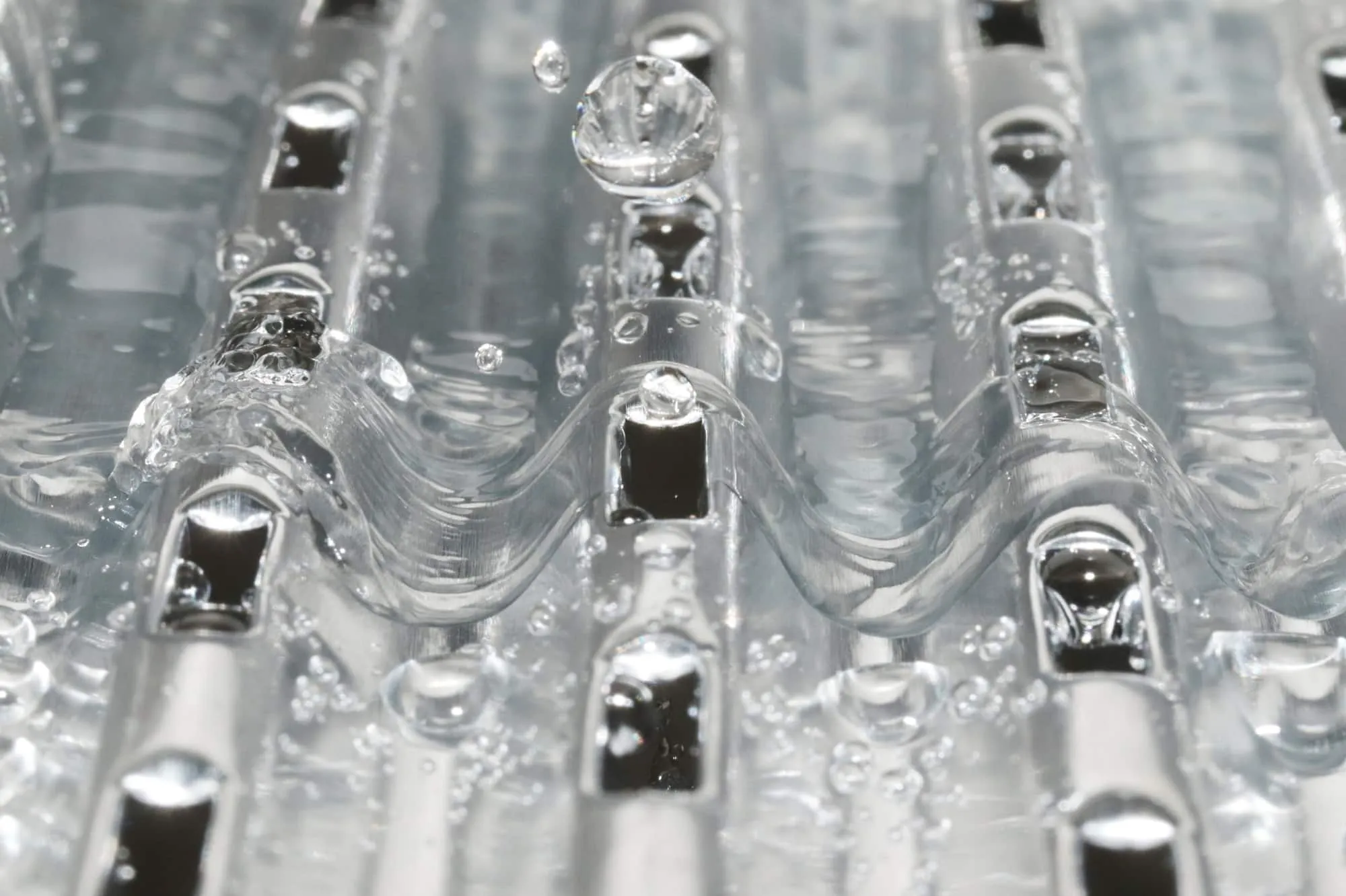 Photography of different textures and water.