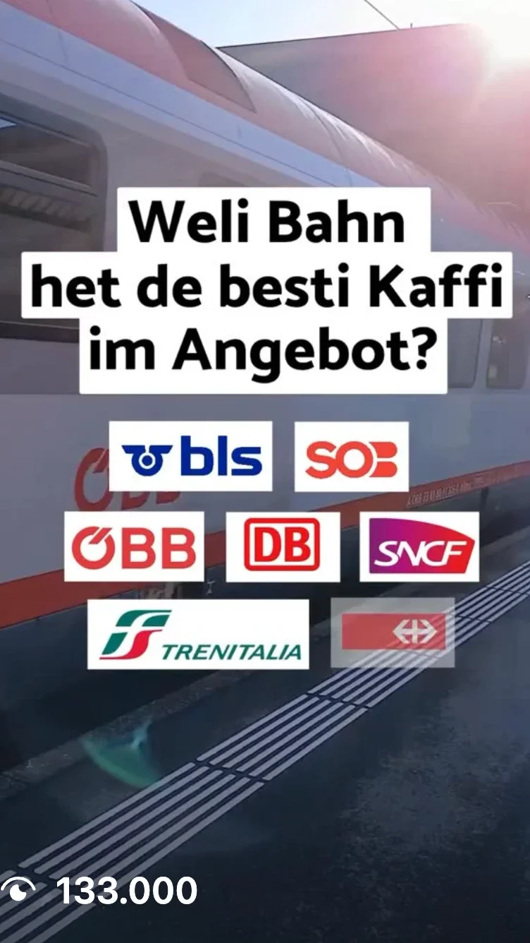 Welche Bahn hat den besten Kaffee?